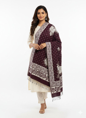Pashmira Printed Wool Blend Women Stole