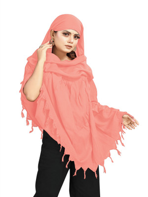 KIRAJENSH ENTERPRISE Solid Cotton Blend Women Fancy Scarf
