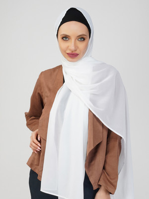 Ana Solid Georgette Women Scarf