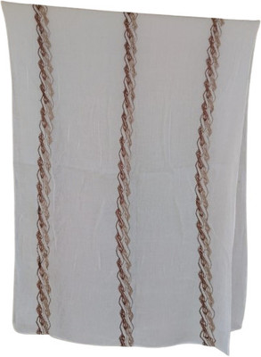 ROZZ Designs Embroidered Cotton Blend Women Fancy Scarf, Scarf, Stole, Faux Turtleneck Neck Cover
