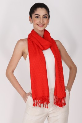 Cashmere Craft Woven, Printed, Self Design Viscose Women Stole, Scarf