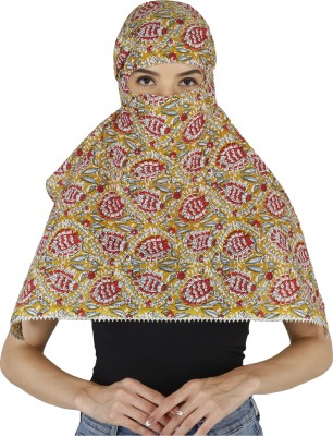 DEEPNYRA Geometric Print Cotton Blend Women Fancy Scarf