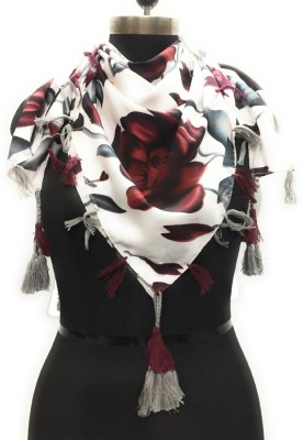 pracwal Printed Polyester Women Scarf