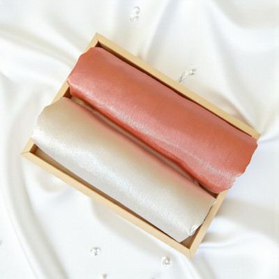 Abzura Solid Satin Blend Women Fancy Scarf