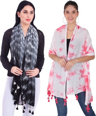 Palatt Printed Viscose Girls Scarf, Stole, Fancy Scarf