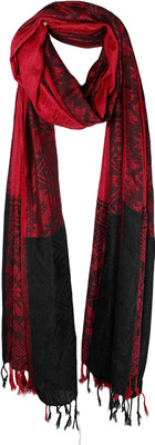 GLIMMERX Woven Viscose Women Fancy Scarf, Scarf, Stole