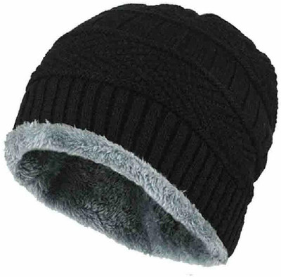 ALAMOS Self Design Beanie Cap