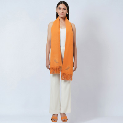 First Resort Solid Wool Blend Women Stole