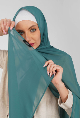 Ana Solid Georgette Women Scarf