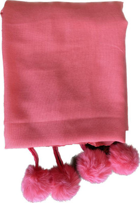 SM PRODUCTS Solid Cotton Blend Women Stole