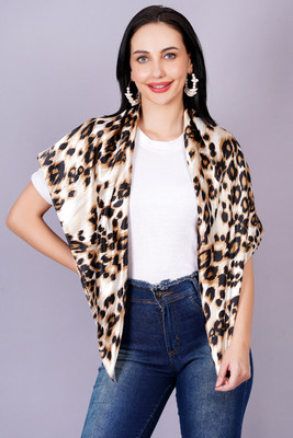 AXOLOTL Printed Satin Blend Women Scarf