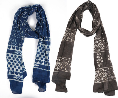 Style 98 Printed Pure Cotton Women Scarf