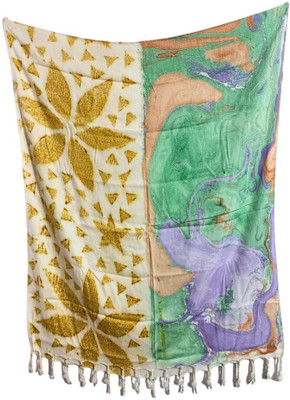 ogs Floral Print, Graphic Print, Printed Rayon Women Scarf, Stole, Fancy Scarf