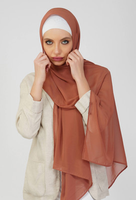 Ana Solid Georgette Women Scarf