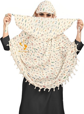 THINKWELL Printed Cotton Rayon Blend Women Scarf
