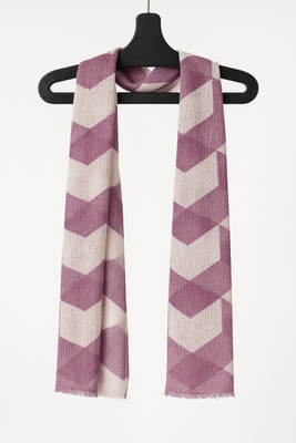 AL JAWHRA Solid Polycotton Women Stole
