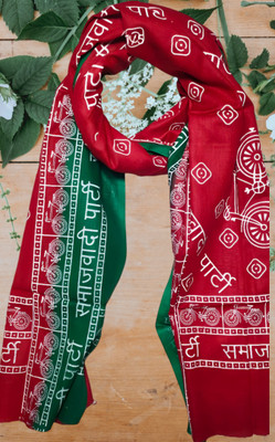 Collective Stitch Printed Pure Cotton Men & Women Scarf