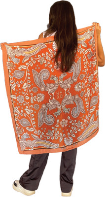 Maatir Printed Silk Women Scarf
