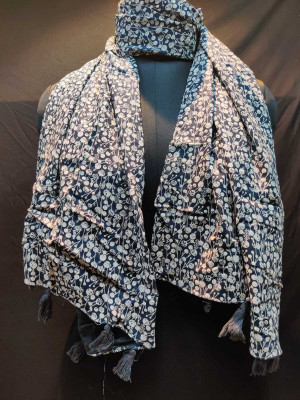 rudraoverseas Printed Cotton Rayon Blend Women Scarf