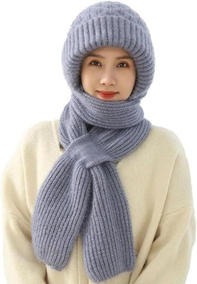 Flamoxo Woven Wool Blend Women Fancy Scarf