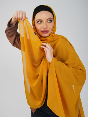 Ana Solid Georgette Women Scarf