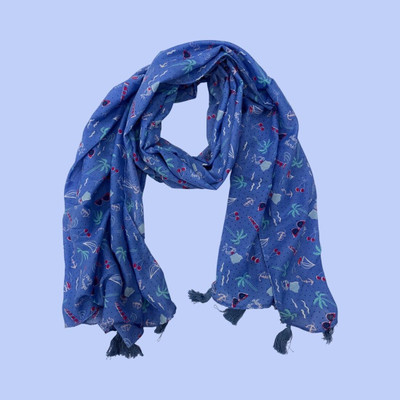 Ruma Luxe Woven Cotton Rayon Blend Women Stole