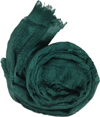 IBA ISBA COLLECTIONS Solid Cotton Blend Women Scarf, Fancy Scarf