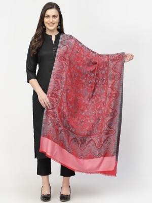 Anekaant Floral Print Cotton Blend Women Stole