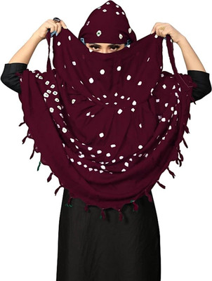 yuvam Printed Cotton Blend Women Scarf