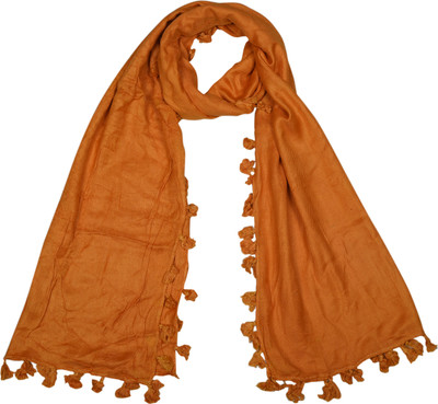 KIRE NE Solid Rayon, Viscose Women Scarf, Stole