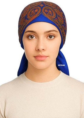 KETKAR Printed Wool Blend Women Scarf