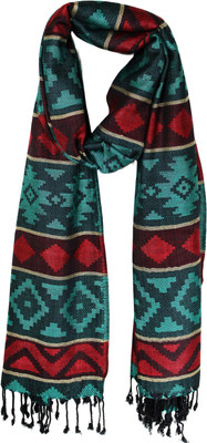 GLIMMERX Woven Viscose Women Stole, Fancy Scarf