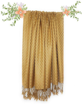 Chandwasia Self Design Rayon, Viscose Men & Women Scarf, Stole