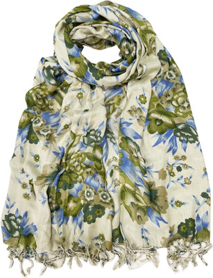 Cashmere Craft Printed Viscose Women Scarf