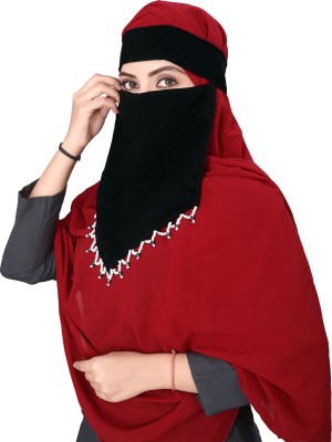 Tijarat Solid Chiffon Women Scarf