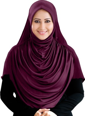 mehar hijab Solid Polycotton Women Scarf