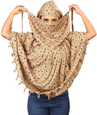 HOJIAX Printed Rayon Women Fancy Scarf