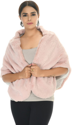 Life and style Solid Wool Blend Women Fancy Scarf
