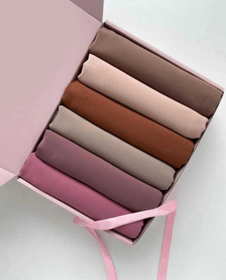 Hijab Solid Georgette Women Bluetooth Scarf, Fancy Scarf, Scarf