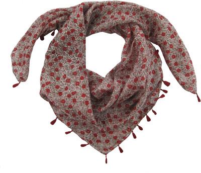 Cashmere Craft Printed Silk Women Scarf