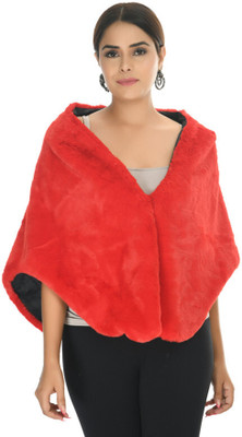 Life and style Solid Wool Blend Women Fancy Scarf