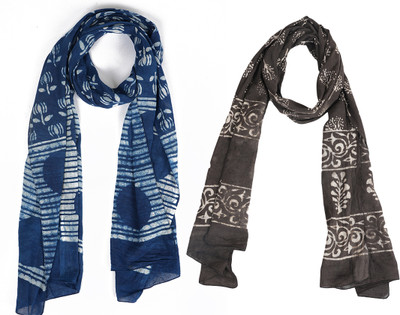 Style 98 Printed Pure Cotton Women Scarf