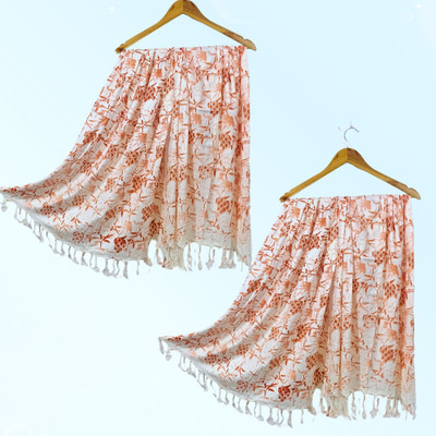 ogs Self Design, Printed, Floral Print Rayon Women Scarf, Fancy Scarf, Stole