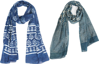Style 98 Printed Pure Cotton Women Scarf