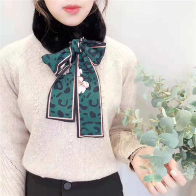 Tricky Shopper Printed Wool Blend Girls Scarf