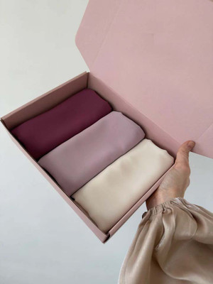 URSHIA Solid Georgette Women Scarf