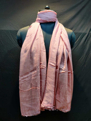 rudraoverseas Solid Cotton Rayon Blend Women Scarf