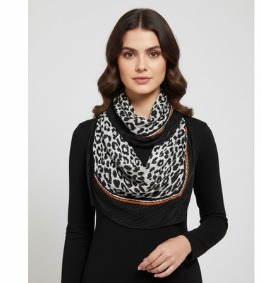 Accent Decora Printed Satin Blend Women Scarf