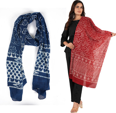 Style 98 Printed Pure Cotton Women Scarf
