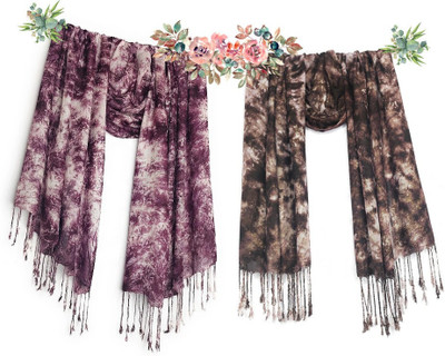 Chandwasia Printed Rayon Women Scarf